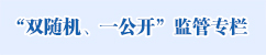 “双随机、一公开”监管专栏